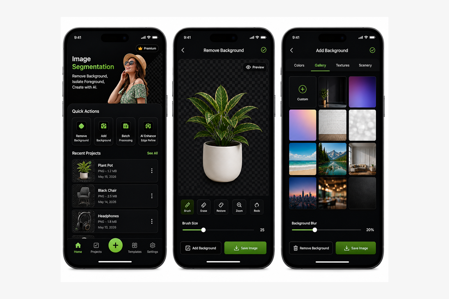 Mobile App for Image Segmentation