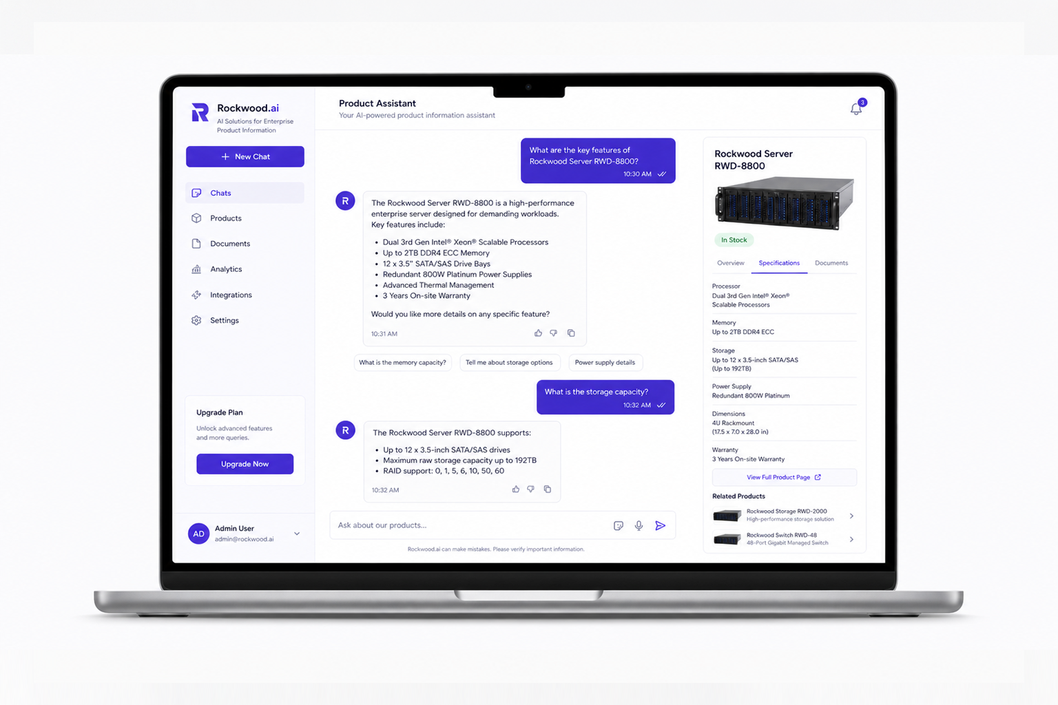 Rockwood.ai – AI Solutions for Enterprise Product Information