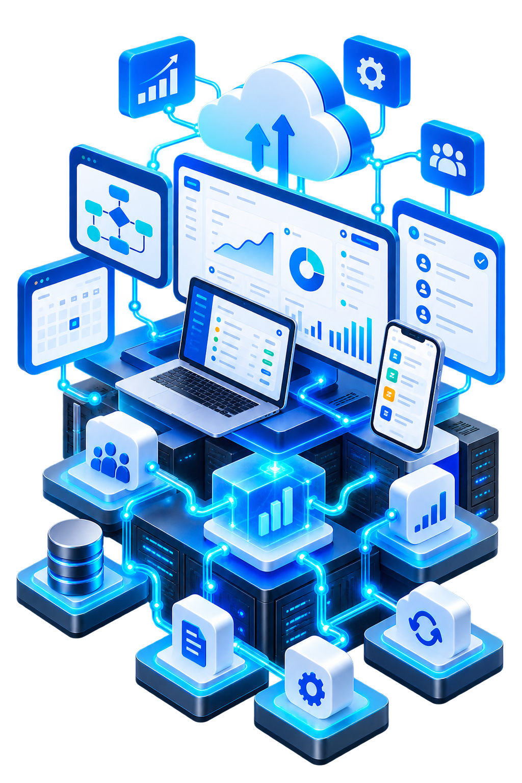 Enterprise Cloud Dashboard Network